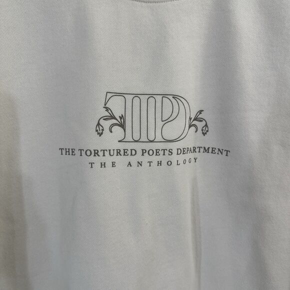 Taylor Swift The Tortured Poets Department The Anthology Crewneck Sweatshirt 3XL - Picture 2 of 6